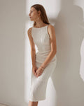 The Water Ripple Textured Cami Dress 0